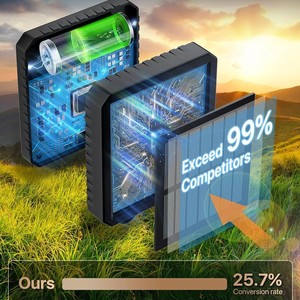 Hiện đại tối giản Pin hoạt động LED màu xanh lá cây lá đom đóm đèn cỏ ngoài trời vườn không thấm nước IP65 siêu sáng lối đi tầng - Product Image 4