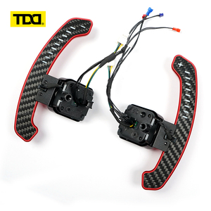 แป้นเปลี่ยนเกียร์ TDD LED แม่เหล็กคาร์บอนไฟเบอร์ สำหรับพวงมาลัย Audi C8 ซีรีส์ A6 A7 S6 S7 RS6 RS7 - Product Image 2