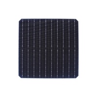 Celda Solar de Alta Eficiencia de 182*182 en Venta, Grado A, Tipo P, Celdas Solares al por Mayor 182/182