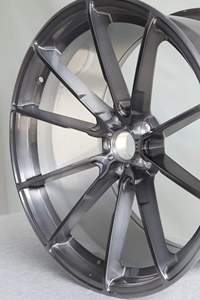 Rines SHIN Forjados en <span class=keywords><strong>Gris</strong></span> Pulido, Ligeros y Cóncavos, de 17, 18, 19 y 20 Pulgadas, 5x110, 5x114.3 para <span class=keywords><strong>Subaru</strong></span> Forester, XV, Impreza, BRZ, WRX, WRX <span class=keywords><strong>STI</strong></span> - Product Image 3