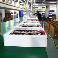 STOCK UE 15kW 20kWh 30kWh batterie solaire au lithium haute tension empilable Lifepo4 3.2V avec 10 ans de qualité batterie solaire