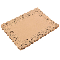 Napperon en papier jetable de forme rectangulaire