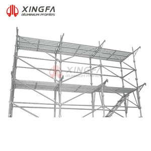 Cho xingfa thiết kế hiện đại hợp kim nhôm xây dựng Thang giàn giáo được sử dụng cho kiến trúc hiện đại - Product Image 4