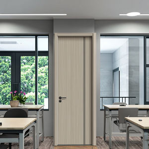 Eco-friendly CE certificata impermeabile isolamento acustico scuola moderna uso interno in cristallo di carbonio porte in legno massiccio intaglio <span class=keywords><strong>Doro</strong></span> - Product Image 2