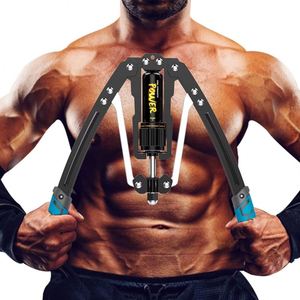 Extenseur de poitrine réglable, entraîneur musculaire, équipement de fitness, 22-440 lbs, renforcement des mains, Power Twister hydraulique, exercice pour les bras - Product Image 2