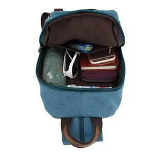 Grande capacité toile fermeture éclair étanche Simple mode sport sac de rangement Portable loisirs voyage multicolore Option - Product Image 5
