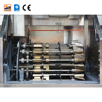 Machine à cornets de crème glacée en acier inoxydable de haute productivité fabriquée en usine, machine automatique de fabrication de biscuits