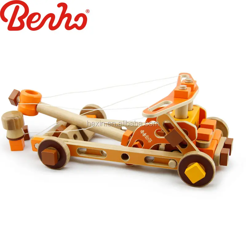 100 piezas de la Asamblea DIY de madera bloques de construcción de coche camión de construcción juguetes para los niños
