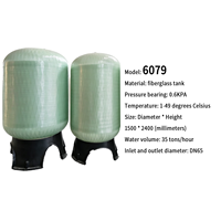 Réservoir de filtration FRP 6079 avec filtre à charbon actif et filtre à sable pour traitement de l'eau, compatible avec les réservoirs Pentair