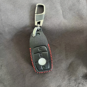Étui de protection pour clé de voiture en cuir PU de luxe, résistant aux rayures, léger, pour GLK/GLA <span class=keywords><strong>OLIVER</strong></span> - Product Image 6