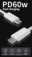 Câble de données USB en nylon tressé type C à charge rapide 3A, très vendu