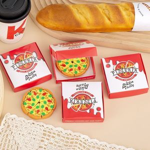Borrador de <span class=keywords><strong>Pizza</strong></span> 3D de Estilo Moderno, Mini Borrador de Goma Suave, Artículo de Papelería Novedoso para Niños, Útiles Escolares - Product Image 1