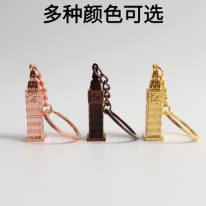 Llavero Metálico 3D del Big <span class=keywords><strong>Ben</strong></span>, Recuerdo de Londres, Estilo Británico, Aleación de Zinc, Regalo de Viaje, Baño de Oro, Plata y Bronce - Product Image 3