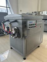 Mélangeur à viande commercial automatique 650L avec fonction de refroidissement pour la fabrication de saucisses et de salami