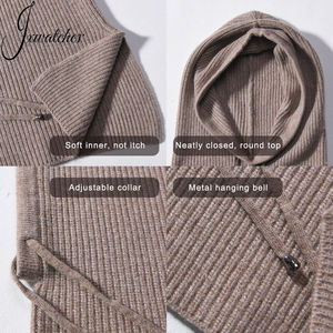 滑雪骷髅连帽围巾帽子时尚保暖柔软户外针织定制标志批发冬季男女羊毛羊绒巴拉克拉瓦豆豆 - Product Image 4