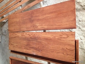 Escalones <span class=keywords><strong>de</strong></span> <span class=keywords><strong>madera</strong></span> maciza para escalera <span class=keywords><strong>de</strong></span> roble, muebles personalizados para el hogar, <span class=keywords><strong>peldaños</strong></span> lacados, para Interior - Product Image 5