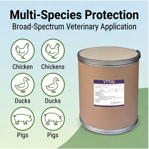 YTIYIN Aditivos Alimentarios para Cerdos y Aves de Corral, Aumentan la Tasa de Anticuerpos de la Vacuna, Refuerzan la Inmunidad, Alivian la Inflamación - Product Image 4