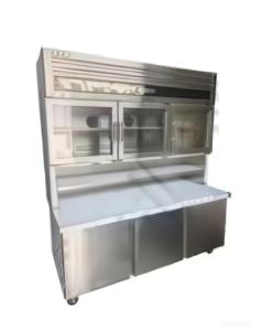 Équipement de réfrigération commercial en acier inoxydable haute performance avec refroidissement direct pour la restauration professionnelle - Product Image 1