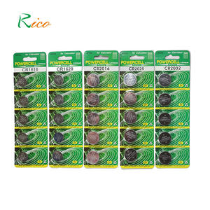 Vente chaude pas cher 5 blister CR2025 CR2450 CR2477 CR2032 Batteries 3V Lithium Pile Bouton Pile pour clé de voiture - Product Image 4