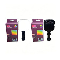 Lampe LED de poche à clipser pour téléphone, tablette, ordinateur portable, selfie, appel vidéo avec support réglable et lumière douce