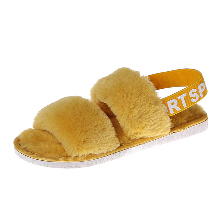 Женские домашние плюшевые тапочки, теплые плоские дышащие тапочки для зимы, 2020