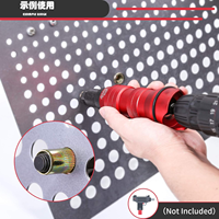 Pistolet à rivets électrique sans fil FANYIN FY-007, mandrins M3 M6, noyau en acier 35CrMo, boîtier en alliage d'aluminium durable