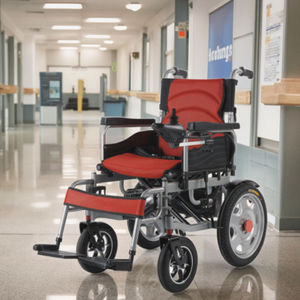 Silla de Ruedas Eléctrica Motorizada Plegable, Práctica para Personas con Discapacidad, con Velocidad de 6 km/h y Autonomía de 15-20 km - Product Image 5