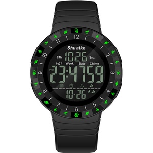 Nuevo Reloj Digital LED de Moda para Hombre, Resistente al Agua 30m, Correa de Resina, para Estudiantes, Deportes al Aire Libre y Función de Cronómetro - Product Image 1