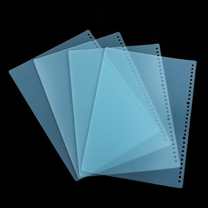 A3 <span class=keywords><strong>A4</strong></span> kích thước 0.5 mét màu nhựa Polypropylene PP ràng buộc tấm bìa cho L hình dạng Pocket thư mục - Product Image 6