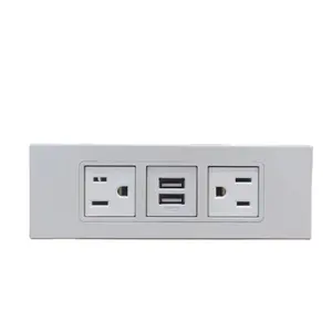 USB+Type-A+Type-C Plug & Socket for House Furniture Mobile Power Socket with UL/FCC Certification