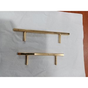 Bag Metal Handles 3.5 Inch Light Gold 4.5 Inch Light Gold Durable For <b>Handbags</b> Gift Boxes <b>Wine</b> Boxes - Product Image 1