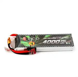 Аккумуляторная батарея Gens Ace Lipo 4S 4000 мАч 14,8 В аккумуляторная батарея 25C для радиоуправляемых вертолетов - Product Image 3
