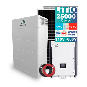 แบตเตอรี่ LTO แบบกำหนดเอง 5kWh 25000 รอบการใช้งาน แบตเตอรี่ HV สำหรับระบบพลังงานแสงอาทิตย์ ระบบกักเก็บพลังงานภายในบ้าน 023006001 แบตเตอรี่ 5kWh 10kWh แบตเตอรี่ HV สำหรับบ้าน - Product Image 1