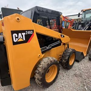 รถตักล้อยาง Caterpillar Cat246d สภาพดี รักษาสมรรถนะเยี่ยม คุณภาพสูง มือสอง พร้อมขาย รุ่น 4 ล้อ Cat226b Cat246d - Product Image 1
