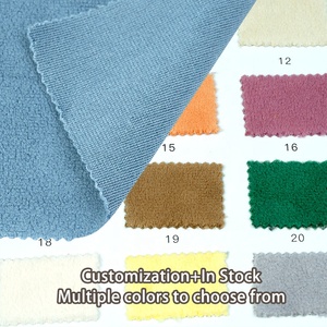 Áo khoác giữ ấm Giáng sinh bán buôn cho bé gái & bé trai, chất liệu vải dệt kim nhuộm màu 100% polyester, chất liệu lông cừu nhân tạo dùng may mặc - Product Image 3