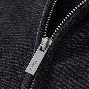 Sudadera con Capucha Personalizada al por Mayor, Bordado Personalizado, Lavado Ácido Degradado, Estilo Retro, Gruesa, de Alta Calidad, Chaqueta con Cremallera Extra Grande - Product Image 4