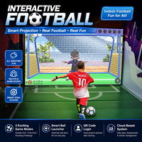 Sistema de Juego de Fútbol de Proyección Interior Económico, Simulador de Fútbol Interactivo para Educación Deportiva y Juego