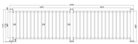 Vente chaude Garde-corps en aluminium pour balcon Escalier Systèmes de garde-corps en aluminium à piquets