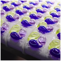 Dosettes de lavage en perles de savon, OEM ODM, capsules de lavage, nettoyage en profondeur 3 en 1, boules de gel à lessive résistantes pour enlever les taches, nouveau