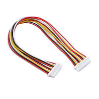 Rangkaian Kabel Wire Harness 2 3 4 5 10 Pin Konektor Pigtail Kabel ke Papan Sudut Kanan Kustom Pabrik Grosir