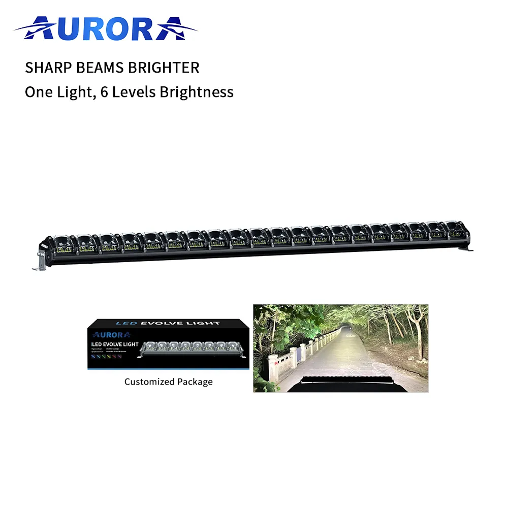 Controlador de brilho Aurora 6 50 polegadas Evoluir RGB barra de luz Telhado Luz de Condução