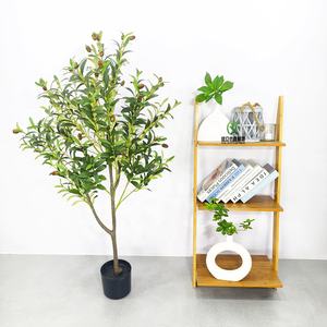 Nouvel Arrivage Direct Usine Arbre d'<span class=keywords><strong>Olivier</strong></span> Artificiel en Soie Tissu 120 <span class=keywords><strong>cm</strong></span> Plante d'<span class=keywords><strong>Olivier</strong></span> Verte en <span class=keywords><strong>Pot</strong></span> - Product Image 3