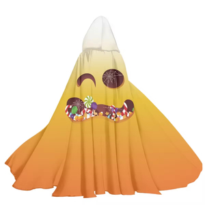 Festival vendita calda su misura per adulti di Halloween mantello adatto per <span class=keywords><strong>giovani</strong></span> eventi folla ragazze e ragazzi strega Halloween all'ingrosso - Product Image 4