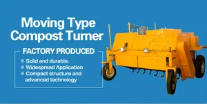 Walking Composter Organische Meststof Behandeling Fermentatie Onschadelijke Behandeling Draaimachine In De Verkoop 2024