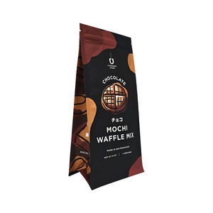 500g 24 oz Op maat gemaakte aluminiumfolie verpakking zakje voedselveilig voor chocolade mochi wafels verpakkingspouch - Product Image 3