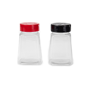 Bocaux carrés en plastique pour herbes et épices, ustensiles de cuisine, salières et poivrières - Product Image 4