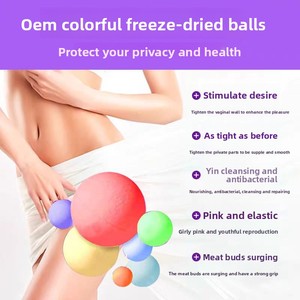 Cápsulas OEM Coloridas Liofilizadas para Reafirmar la Vagina, Cuidado Íntimo, Hierbas Naturales, Hierbas Chinas, Extracto de Plantas, Personalizable - Product Image 6