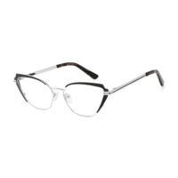 Nouvelle monture de lunettes de prescription oeil de chat pour hommes et femmes myopie lunettes de classe féminine monture de lunettes optiques