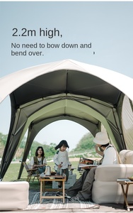 Tente d'été camouflage/jeu de terrain mobile Cloud World <span class=keywords><strong>quatre</strong></span> <span class=keywords><strong>coins</strong></span> ciel connecteur détachable autre structure marque personnalisée - Product Image 4