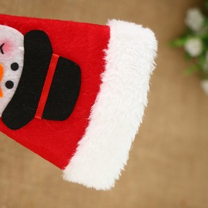 Noel <b>Christmas</b> Decorations <b>Table</b> Decor New Year <b>Christmas</b> Tableware Fork Knife Holder Bag - Product Image 4